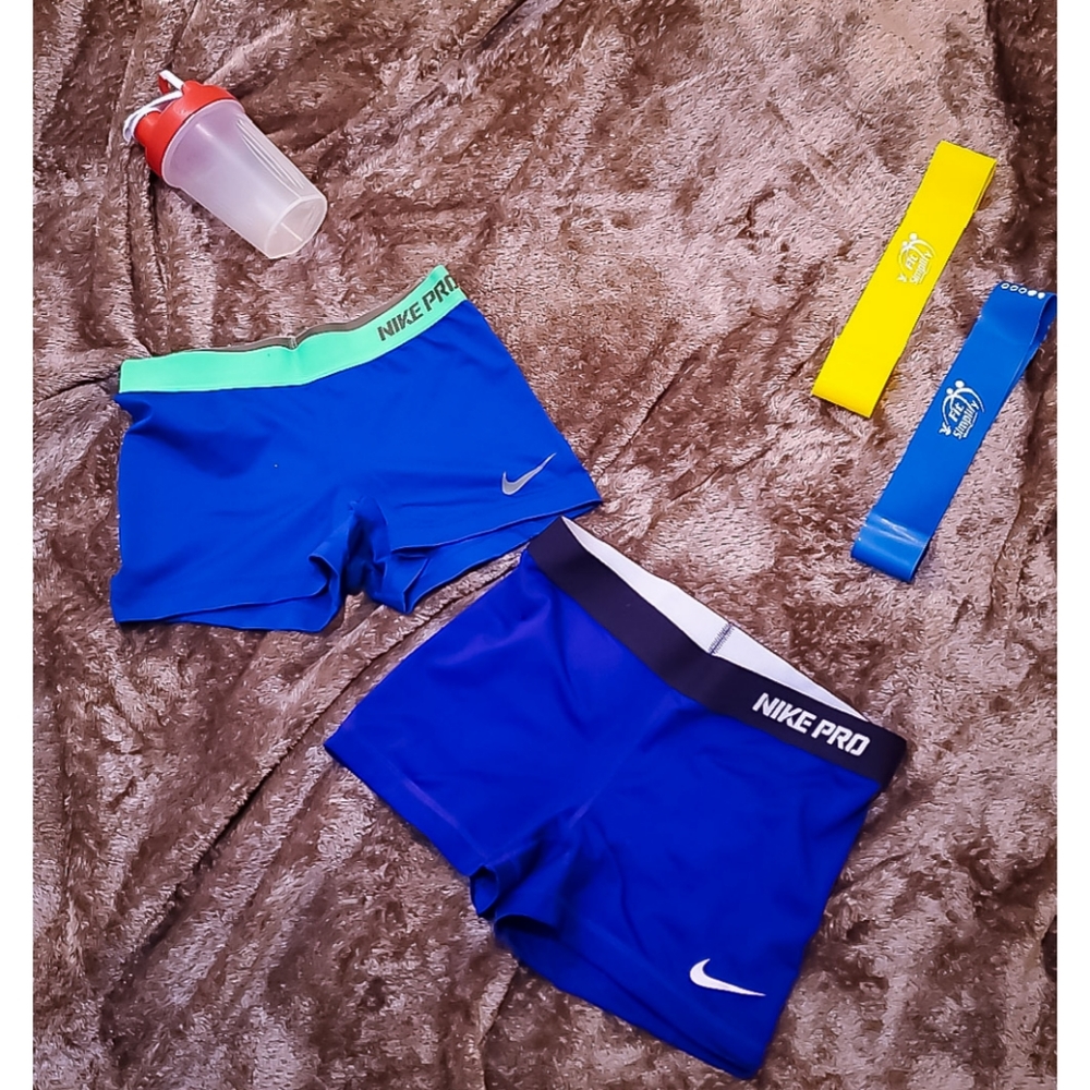 2 Pairs Nike Workout Spanks